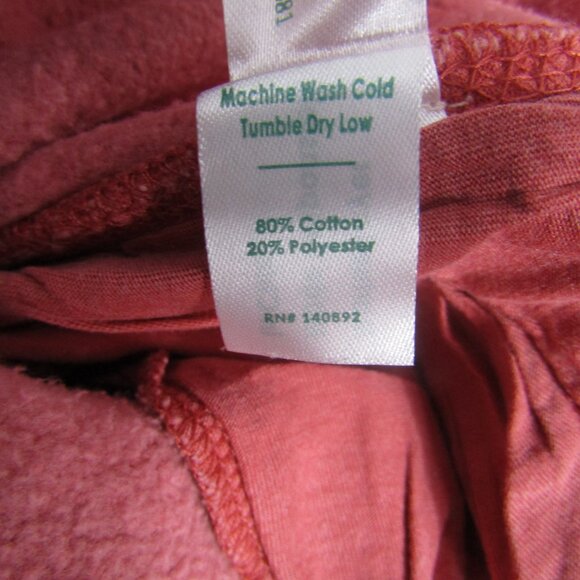 Marine Layer NEW NWT Womens XL Fleece Jogger Sweatpants Tandori Spice Red - Picture 3 of 5